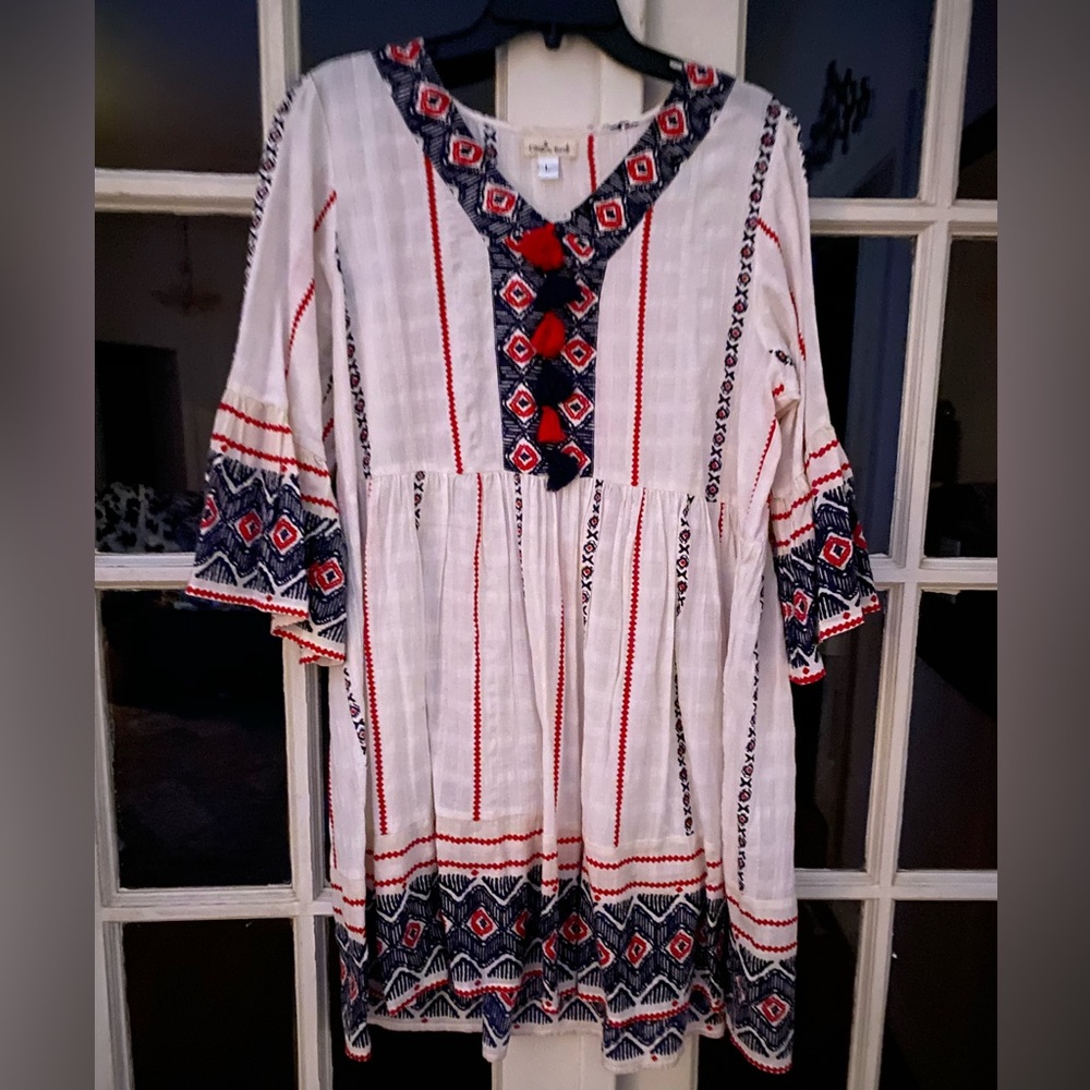 Cousin Earl BOHO dress. New without tags. Size L.